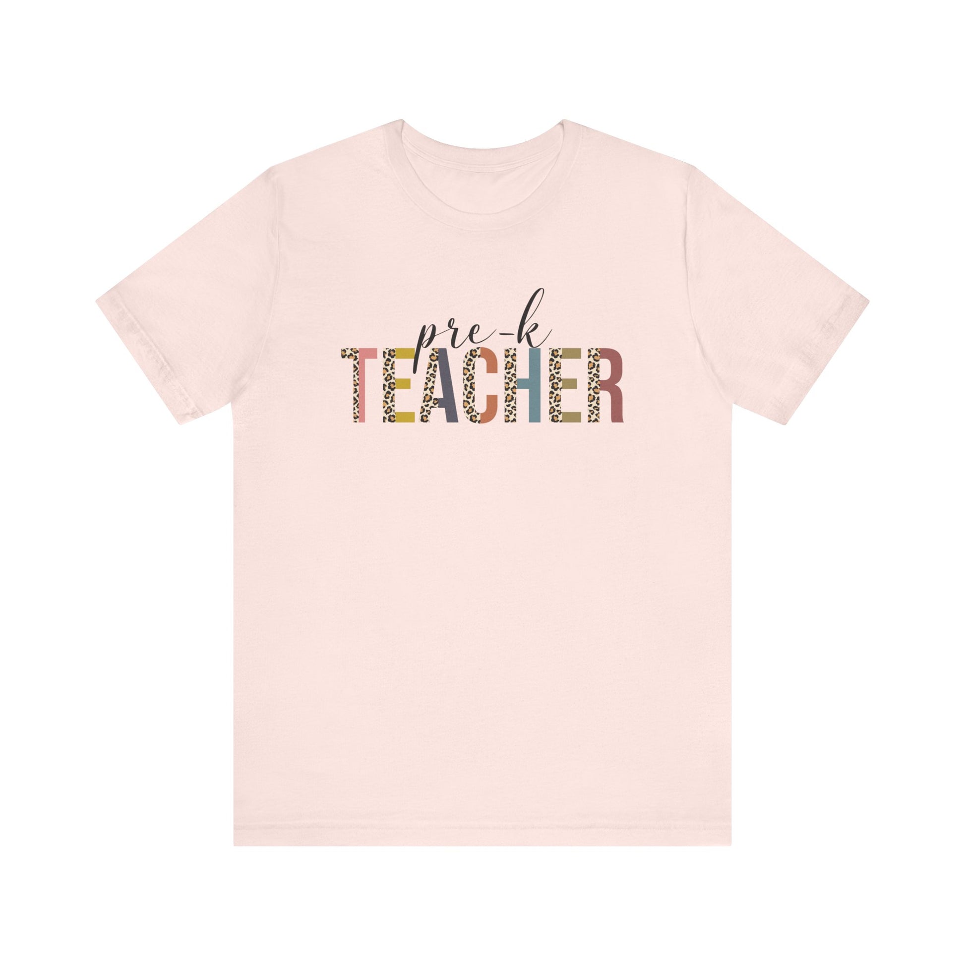 Cute Teacher TShirt Gift, Education Tee, Elementary School Teacher Appreciation, Funny Back To School Shirt, Teacher T-Shirt, Teacher Tee T-Shirt Printify Soft Pink XS 