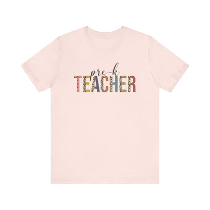 Cute Teacher TShirt Gift, Education Tee, Elementary School Teacher Appreciation, Funny Back To School Shirt, Teacher T-Shirt, Teacher Tee T-Shirt Printify Soft Pink XS 