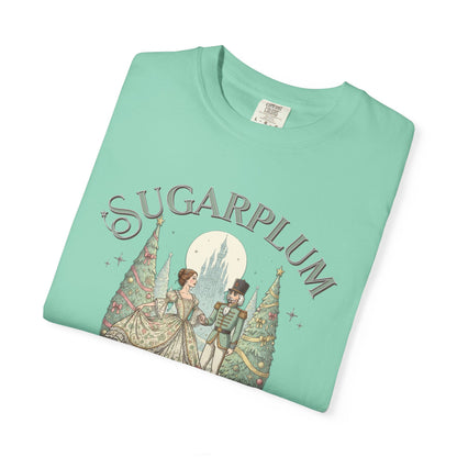 Nutcracker Ballet T-Shirt, Sugar Plum Fairy Christmas Tee, Holiday Dance Shirt, Coquette Pastel Christmas Gift