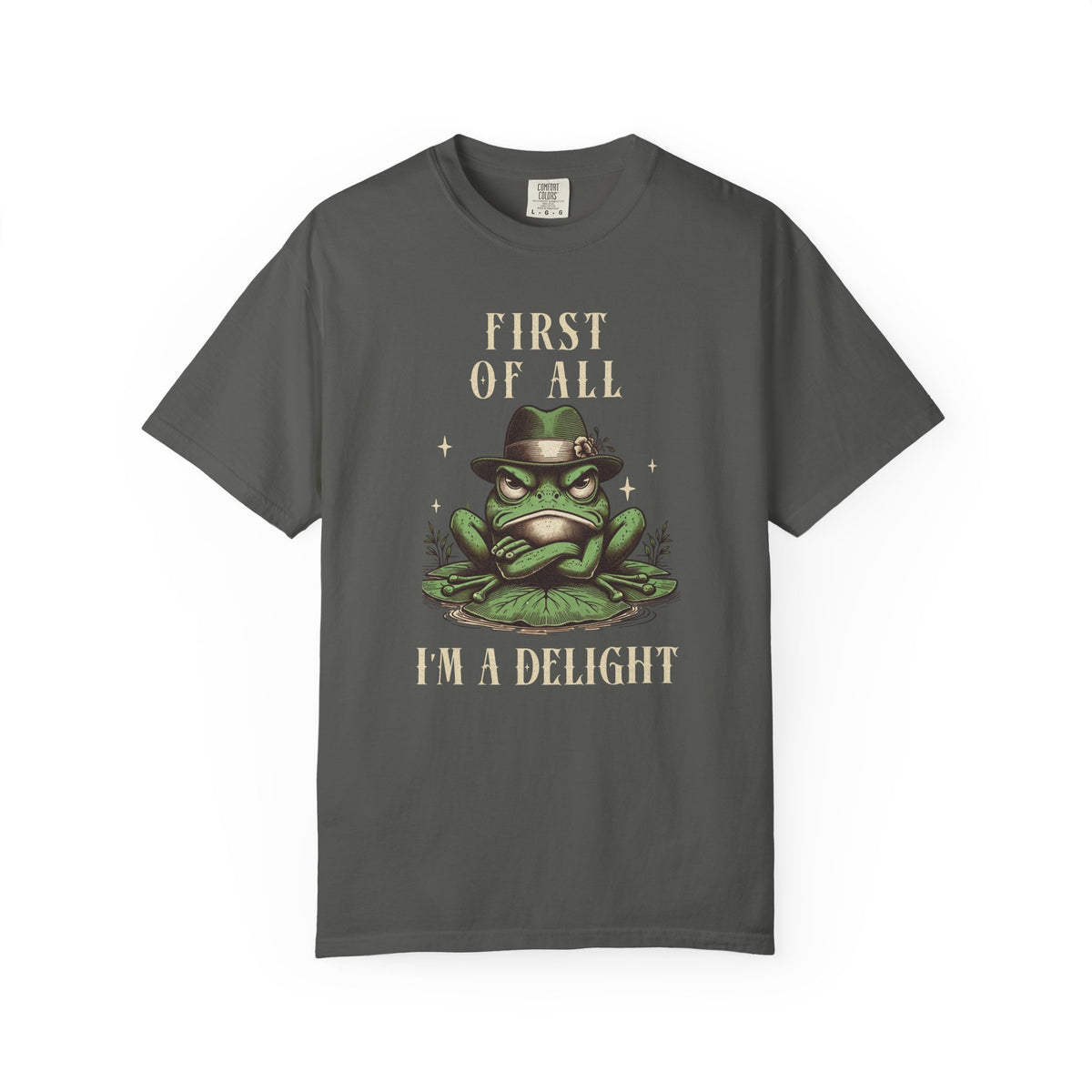 Funny Frog T-Shirt Retro Vibes Froggy Meme Shirt Vintage Frog And Toad Aesthetic Frog Lover Gift For Her Birthday Viral Trendy Shirt T-Shirt Printify Pepper S