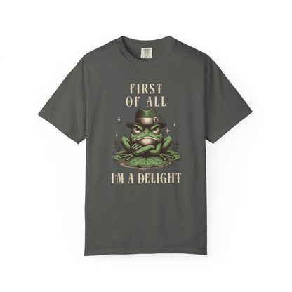 Funny Frog T-Shirt Retro Vibes Froggy Meme Shirt Vintage Frog And Toad Aesthetic Frog Lover Gift For Her Birthday Viral Trendy Shirt T-Shirt Printify Pepper S