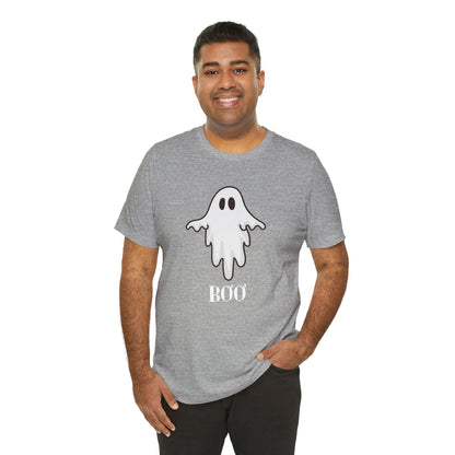 Halloween Ghost  TShirt,  Cute Ghost Shirt, Spooky Season Tee, Halloween Party T-Shirt, Autumn Style T Shirt, Trick or Treating Style, T-Shirt Printify   