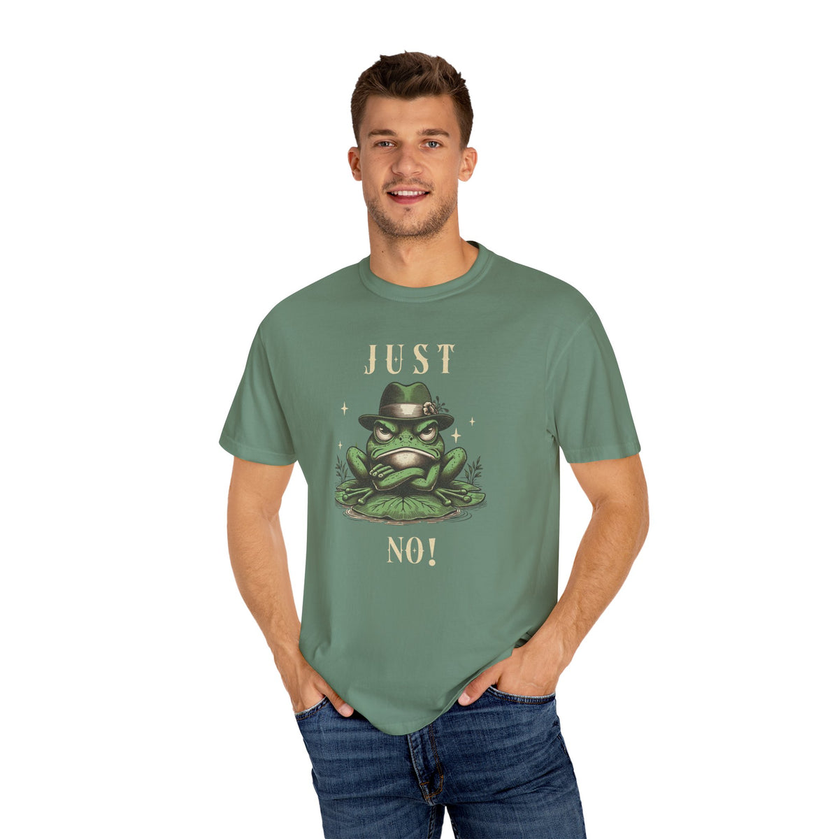 Funny Frog T-Shirt Retro Vibes Froggy Meme Shirt Vintage Frog And Toad Aesthetic Frog Lover Gift For Her Birthday Viral Trendy Shirt T-Shirt Printify