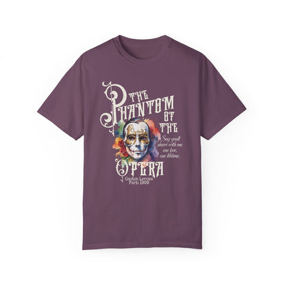 The Phantom Of The Opera Tshirt Broadway Musical Lover Broadway Theatre Lover Gift For Birthday Christmas Retro 80's Paris Opera House Shirt T-Shirt Printify Berry S 