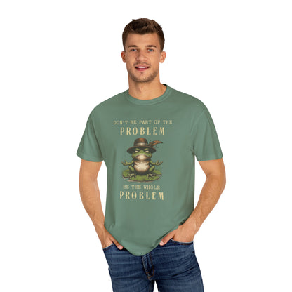 Funny Frog T-Shirt Retro Self Care Froggy Meme Shirt Vintage Frog And Toad Aesthetic Frog Lover Gift For Her Birthday Viral Trendy Shirt