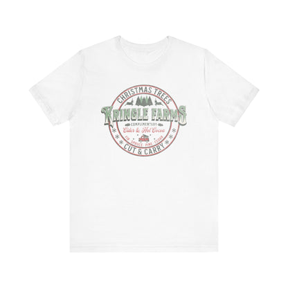 Christmas Tree Farm Shirt, Family Holiday Tradition Tree Cutting Shirt, Family Christmas Vacation Shirts, Christmas Tree Decorating Shirts T-Shirt Printify White XS 