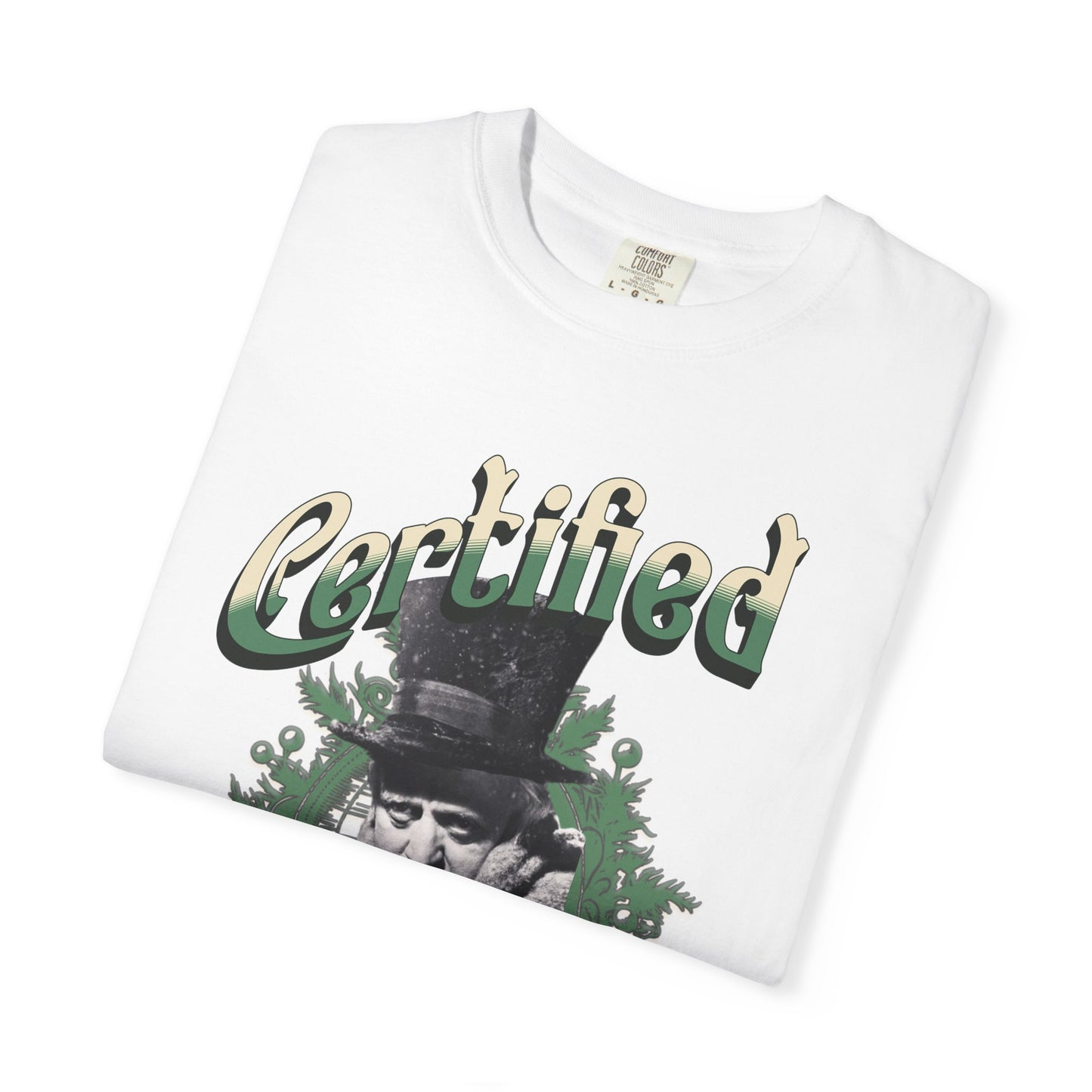 A Christmas Carol Shirt Certified Humbug Club T-Shirt | Vintage Style Unisex Tee for Holiday Fun, Christmas, Gift, Humor, T-Shirt Printify