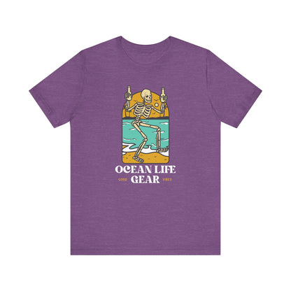 Scuba Diving Gift, Snorkel Tee, Scuba Diving Shirt, Scuba Diver Gift, Ocean Lover TShirt, Gifts For Snorkeler Scuba Divers, Ocean Life Gear T-Shirt Printify Heather Team Purple XS 