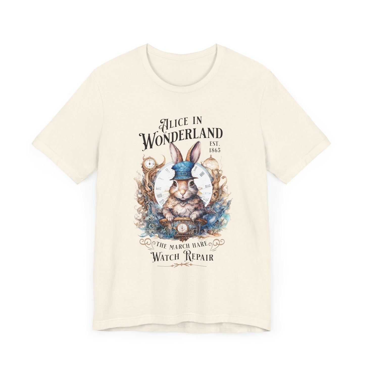 3001 Unisex Jersey Short Sleeve Tee Alice in Wonderland T-Shirt Printify   