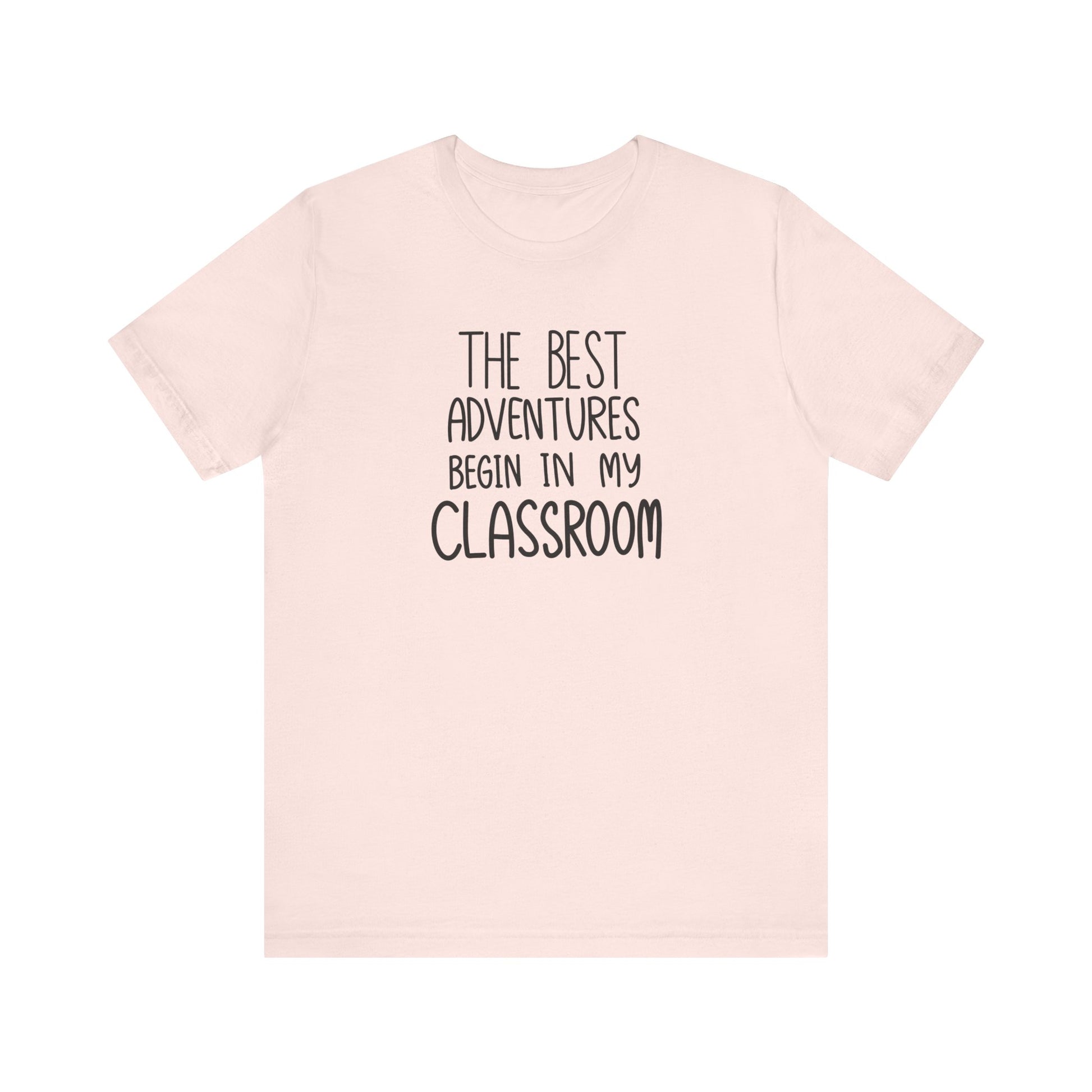 Cute Teacher TShirt Gift, Education Tee, Elementary School Teacher Appreciation, Funny Back To School Shirt, Teacher T-Shirt, Teacher Love T-Shirt Printify Soft Pink XS 