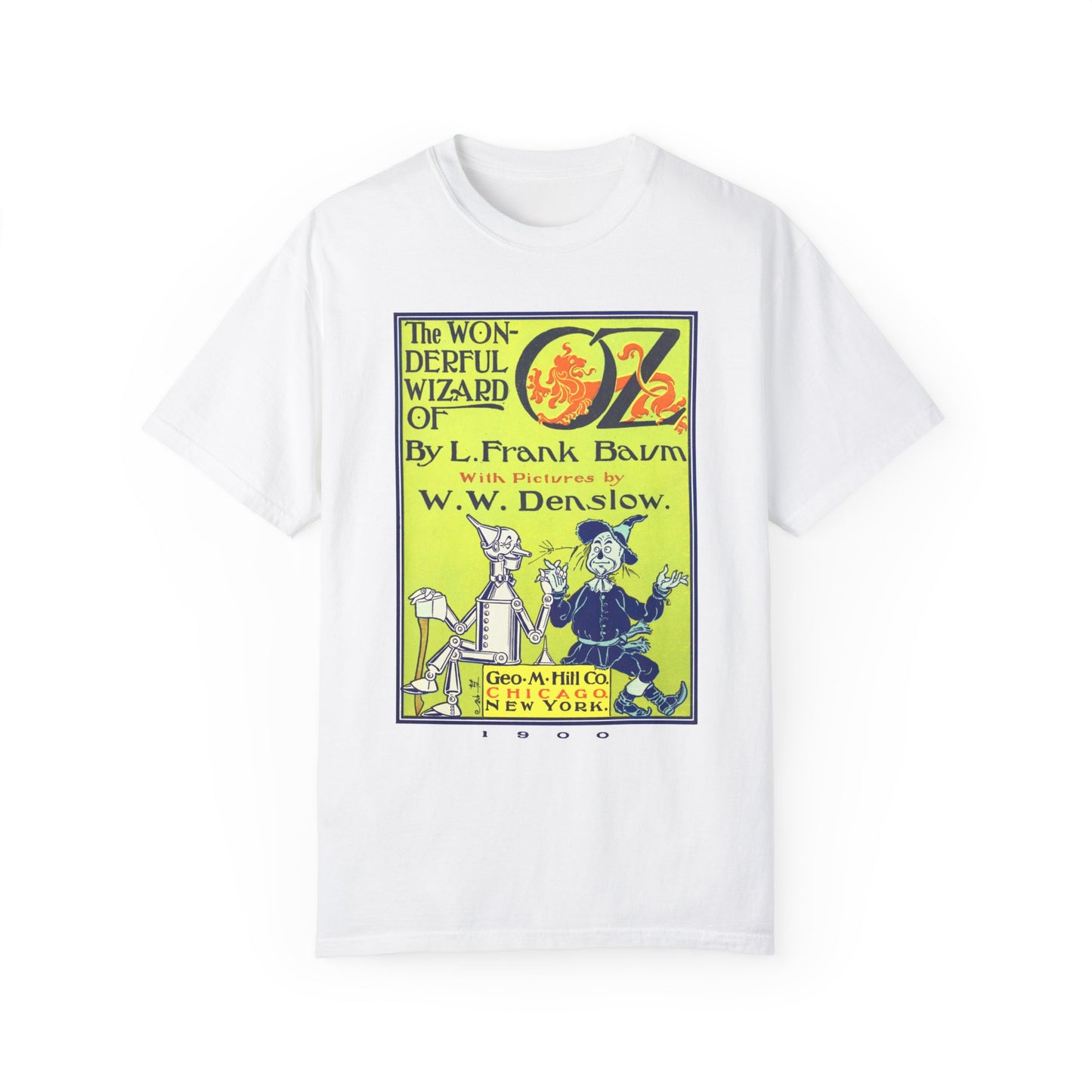 Wizard of Oz T-Shirt Wonderful Wizard of Oz Gift Book Lover Gift Literary Gift Bookish Gift Classic Book Nerd Tee Movie Theme Merch T-Shirt Printify White S