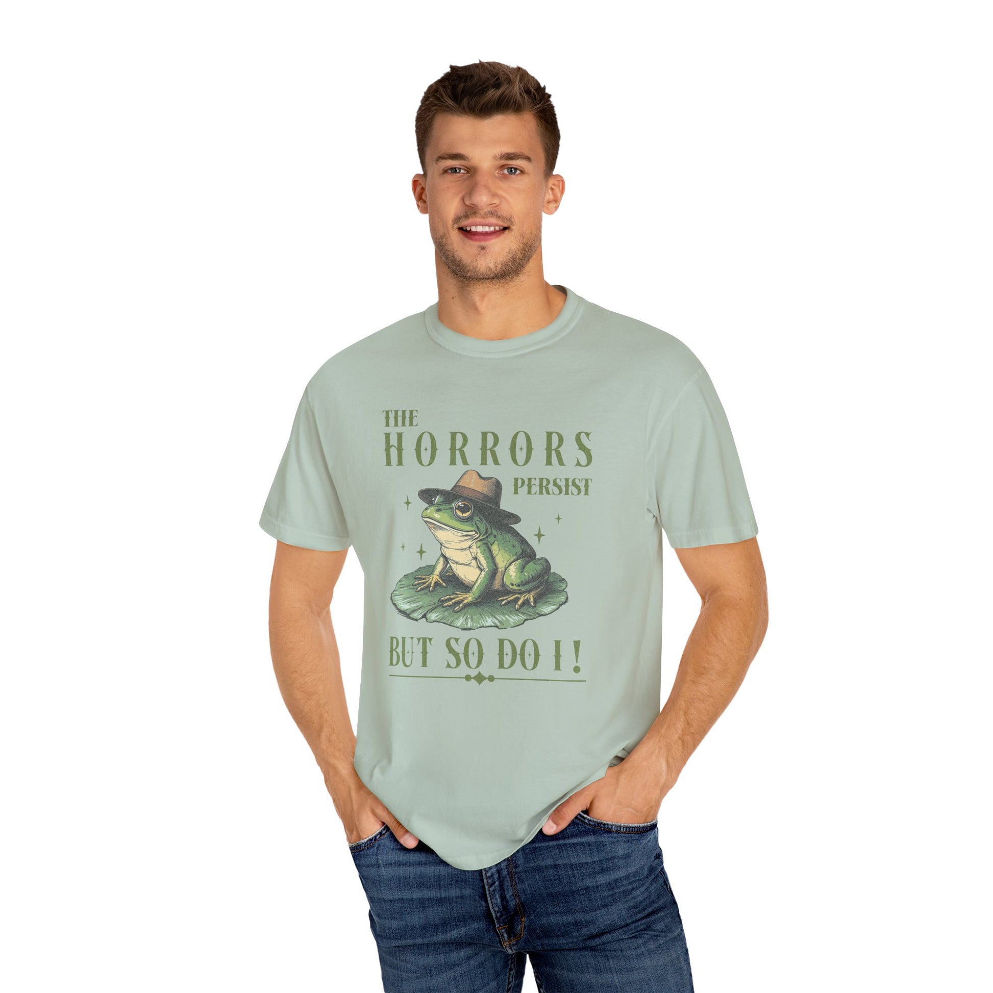 Funny Frog T-Shirt Retro Froggy Meme Shirt Vintage Frog And Toad Aesthetic Frog Lover Gift For Her Calm Vibes Birthday Viral Trendy Shirt T-Shirt Printify
