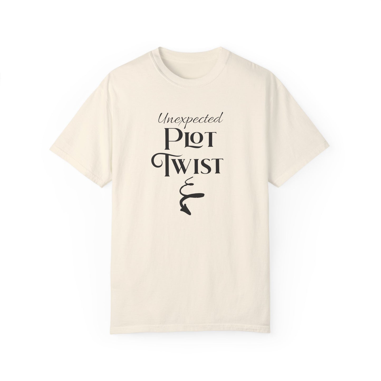 Plot Twist T-Shirt Author Shirt Pregnancy Announcement For Expecting Blog Writers Journalists Gift For Her Baby Shower Gift Baby Reveal T-Shirt Printify   