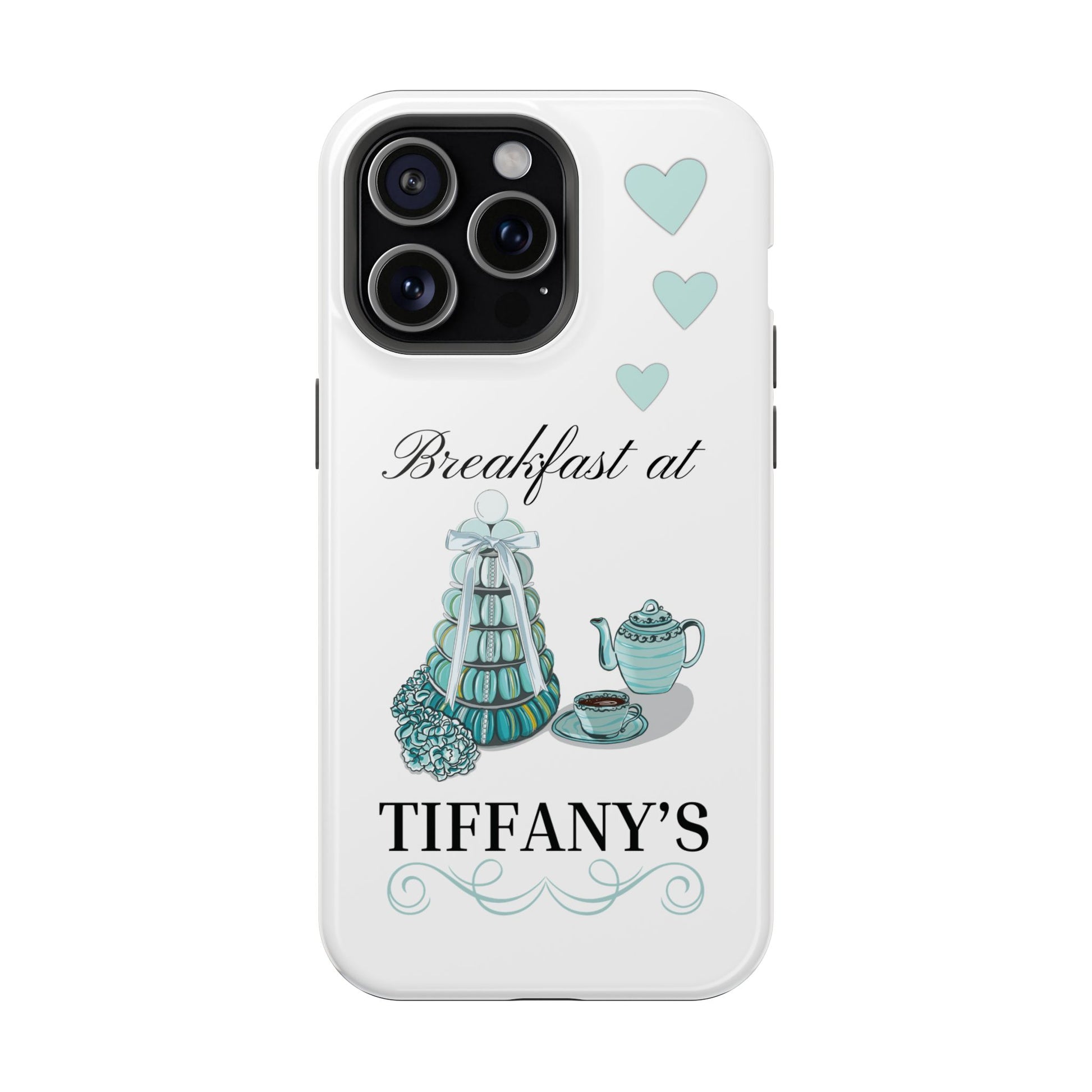 Breakfast at Tiffany's MagSafe Phone Case For Iphone Breakfast at Tiffanys Tough Phone Case Gift for Mom Audrey Hepburn Glamour I phone Case Phone Case Printify iPhone 15 Pro Max Glossy 