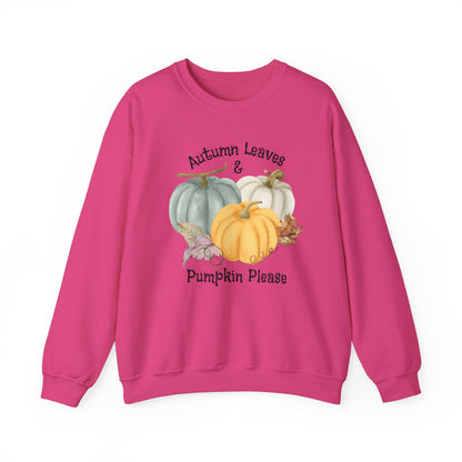 Halloween Pumpkin Sweatshirt, Vintage Autumn Pumpkins Shirt, Spooky Season Sweater, Fall Squash, Autumn Style Sweatshirt Sweatshirt Printify S Heliconia 