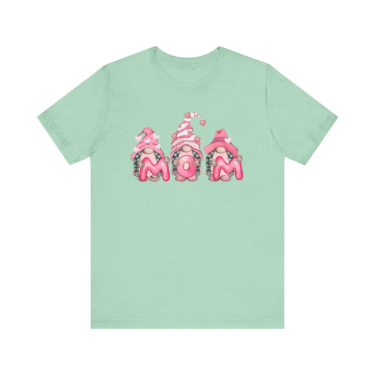 Mothers Day Gift, Pretty Gnomes Graphic Design, Best Gift for Mom, Cool Mom Shirt, Mom Life, Best Grandma Ever, Best Step Mom Gift, T-Shirt Printify Heather Mint XS 