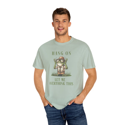 Funny Frog T-Shirt Retro Froggy Meme Shirt Vintage Frog And Toad Aesthetic Frog Lover Gift For Her Overthinking Birthday Viral Trendy Shirt T-Shirt Printify