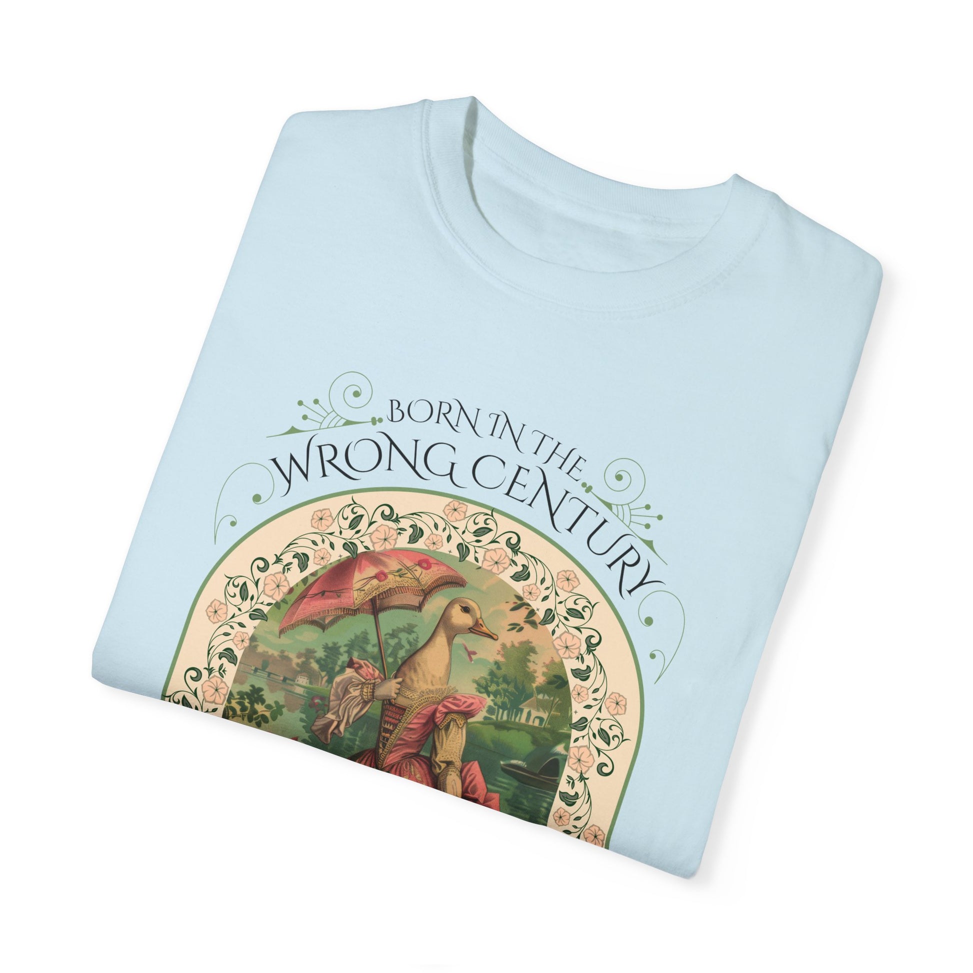 Historical Romance Reader TShirt Gift For Regency Victorian Period Goose Lover Shirt Regency Romance Book Gift For Her Vintage Goose Design T-Shirt Printify   
