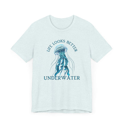 Scuba Diving Gift, Snorkel Tee, Scuba Diving Shirt, Scuba Diver Gift, Ocean Lover TShirt, Gifts For Scuba Divers, Diving Shirt Water Fun Te T-Shirt Printify   