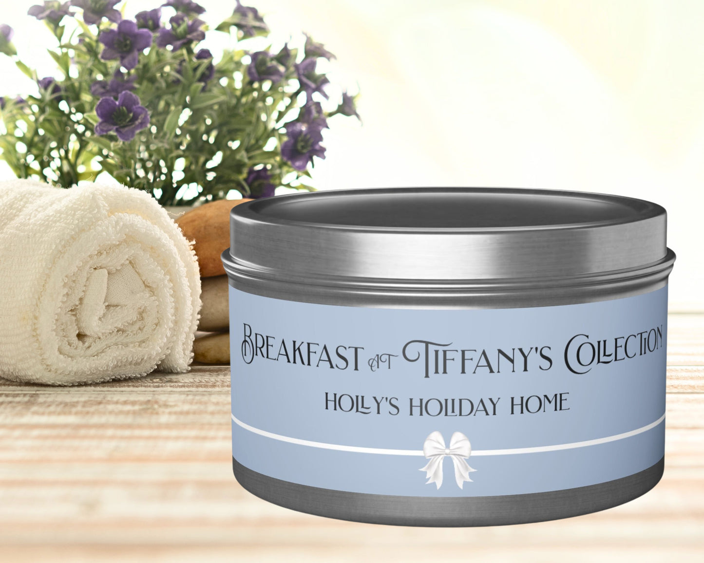 Breakfast At Tiffany's Candles Personalized Gift For Bridal Shower Birthday Party Wedding Soy Candle Favors Engagement Shower Hostess Gift Home Decor Printify   