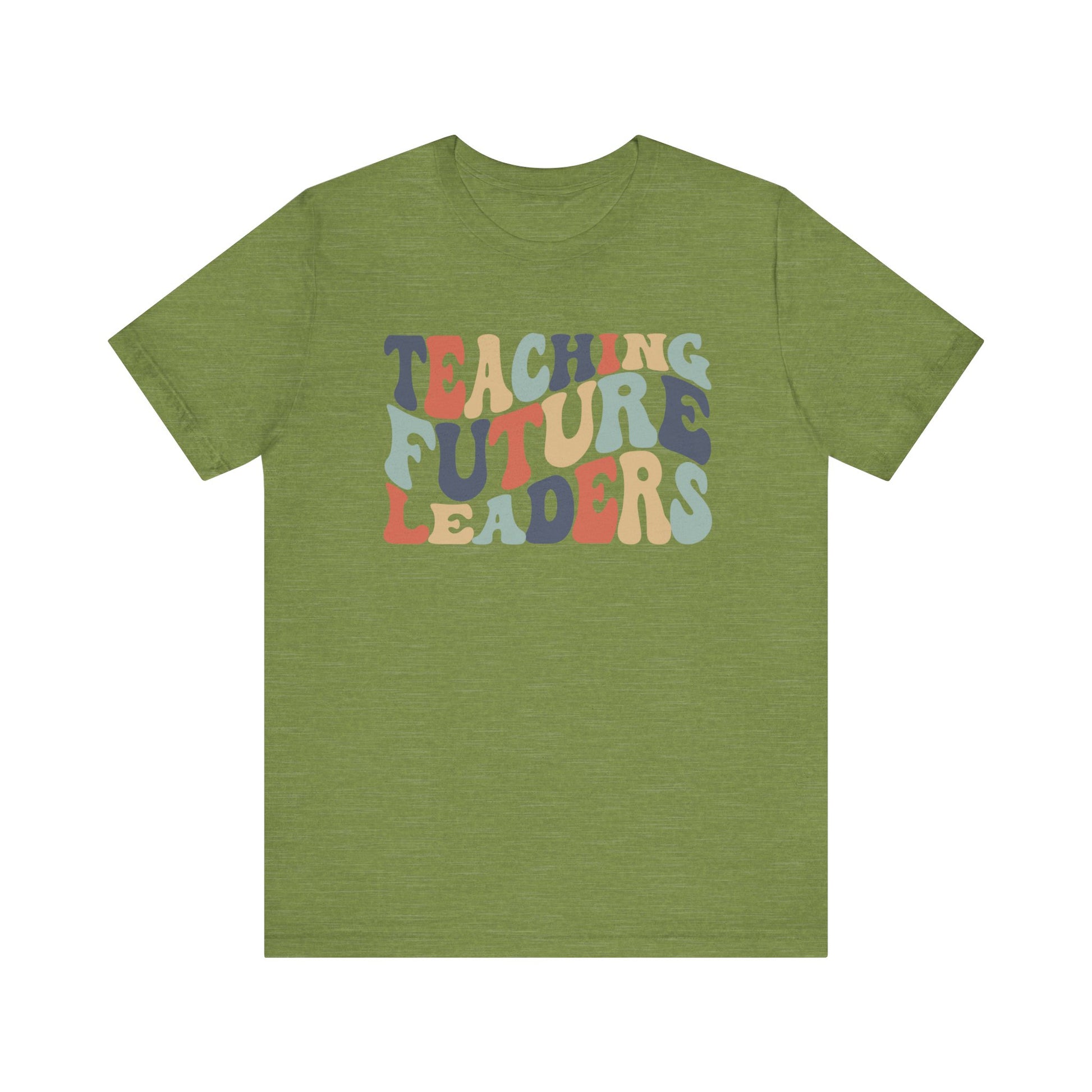 Cute Teacher TShirt Gift, Education Tee, Elementary School Teacher Appreciation, Funny Back To School Shirt, Teacher T-Shirt, Teacher Tee, T-Shirt Printify Heather Green XS 