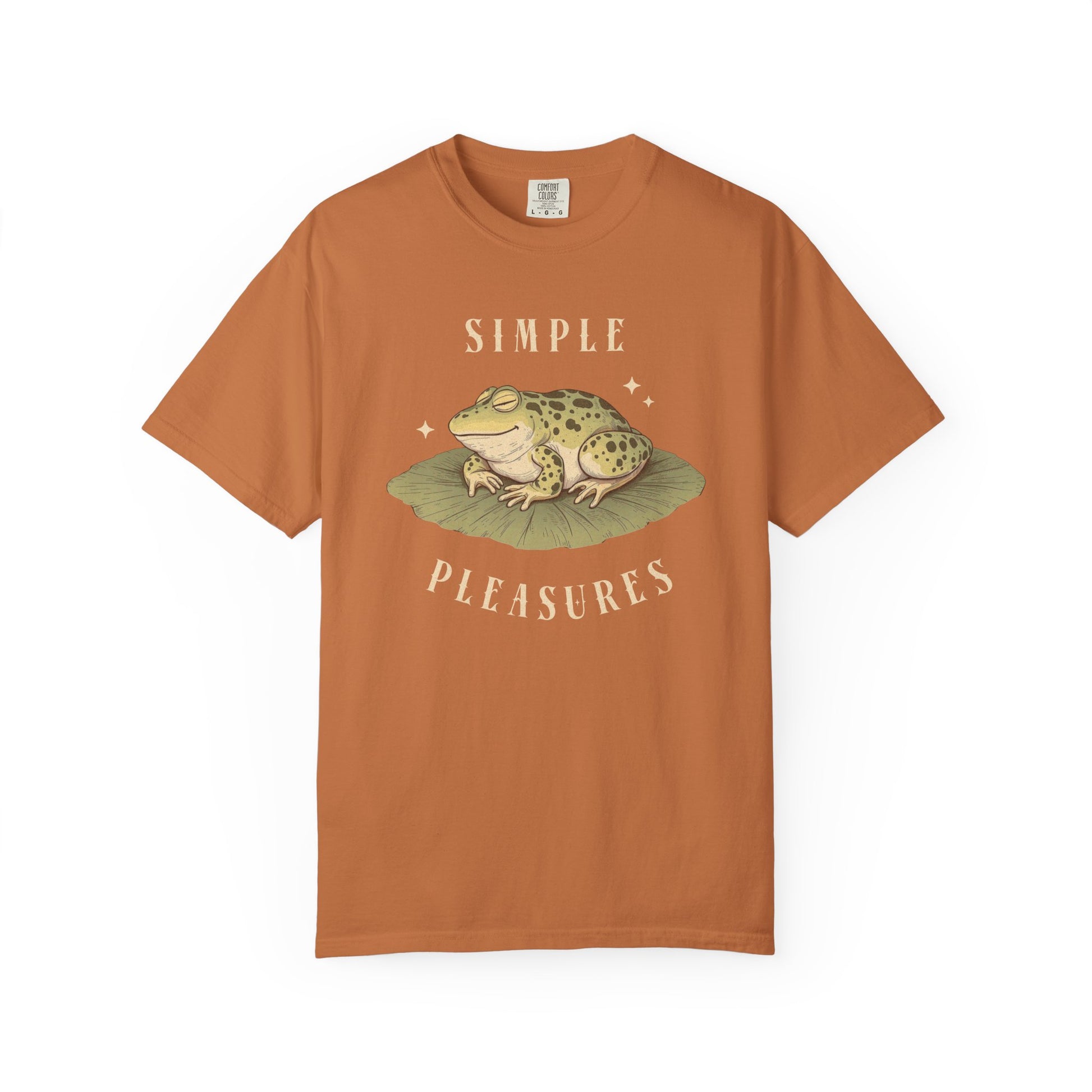Funny Frog T-Shirt Retro Vibes Froggy Meme Shirt Vintage Frog And Toad Aesthetic Frog Lover Gift For Her Birthday Viral Trendy Shirt T-Shirt Printify Yam S