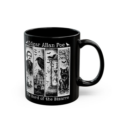 Edgar Allan Poe Mug Gothic Literary Gift For Book Lover Dark Academia Macabre Fall Coffee Cup Halloween Poetember Party Gift For Bookclub Mug Printify