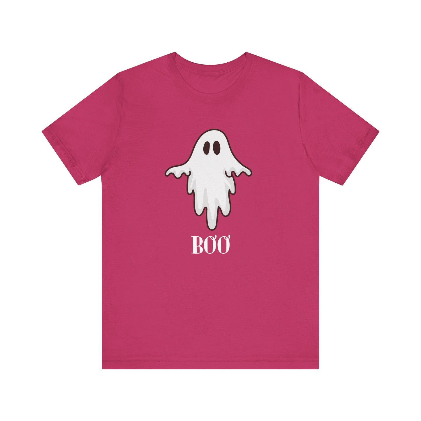 Halloween Ghost  TShirt,  Cute Ghost Shirt, Spooky Season Tee, Halloween Party T-Shirt, Autumn Style T Shirt, Trick or Treating Style, T-Shirt Printify Berry XS 