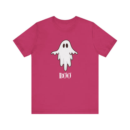 Halloween Ghost  TShirt,  Cute Ghost Shirt, Spooky Season Tee, Halloween Party T-Shirt, Autumn Style T Shirt, Trick or Treating Style, T-Shirt Printify Berry XS 