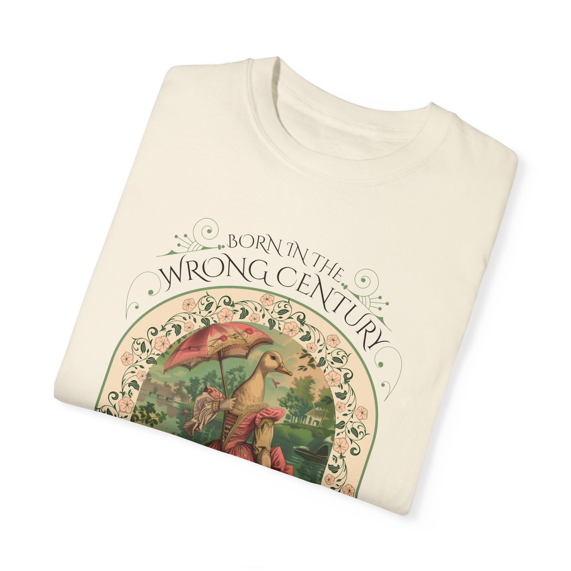 Historical Romance Reader TShirt Gift For Regency Victorian Period Goose Lover Shirt Regency Romance Book Gift For Her Vintage Goose Design T-Shirt Printify   