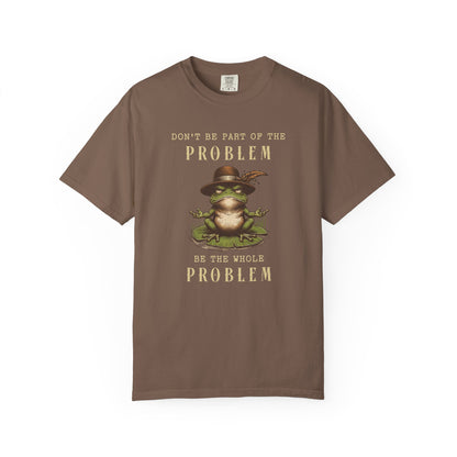 Funny Frog T-Shirt Retro Self Care Froggy Meme Shirt Vintage Frog And Toad Aesthetic Frog Lover Gift For Her Birthday Viral Trendy Shirt T-Shirt Printify Espresso S