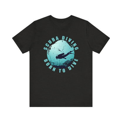 Scuba Diving Gift, Scuba Diving Shirt, Scuba Diver Gift, Diver TShirt, Gifts For Scuba Divers, Ocean Scuba Diving Shirt, Ocean Life Gear T-Shirt Printify Black Heather XS 