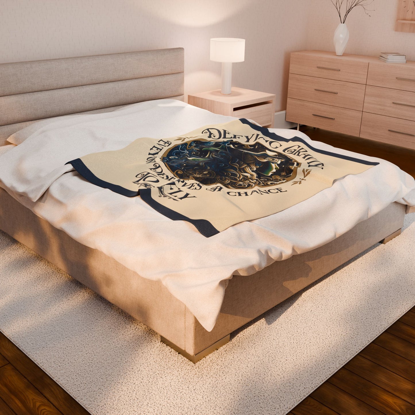 Wicked Velveteen Blanket - Perfect for Book Lovers, Gifts for Sisters, Home Decor, Reading Nook, Cozy Nights All Over Prints Printify