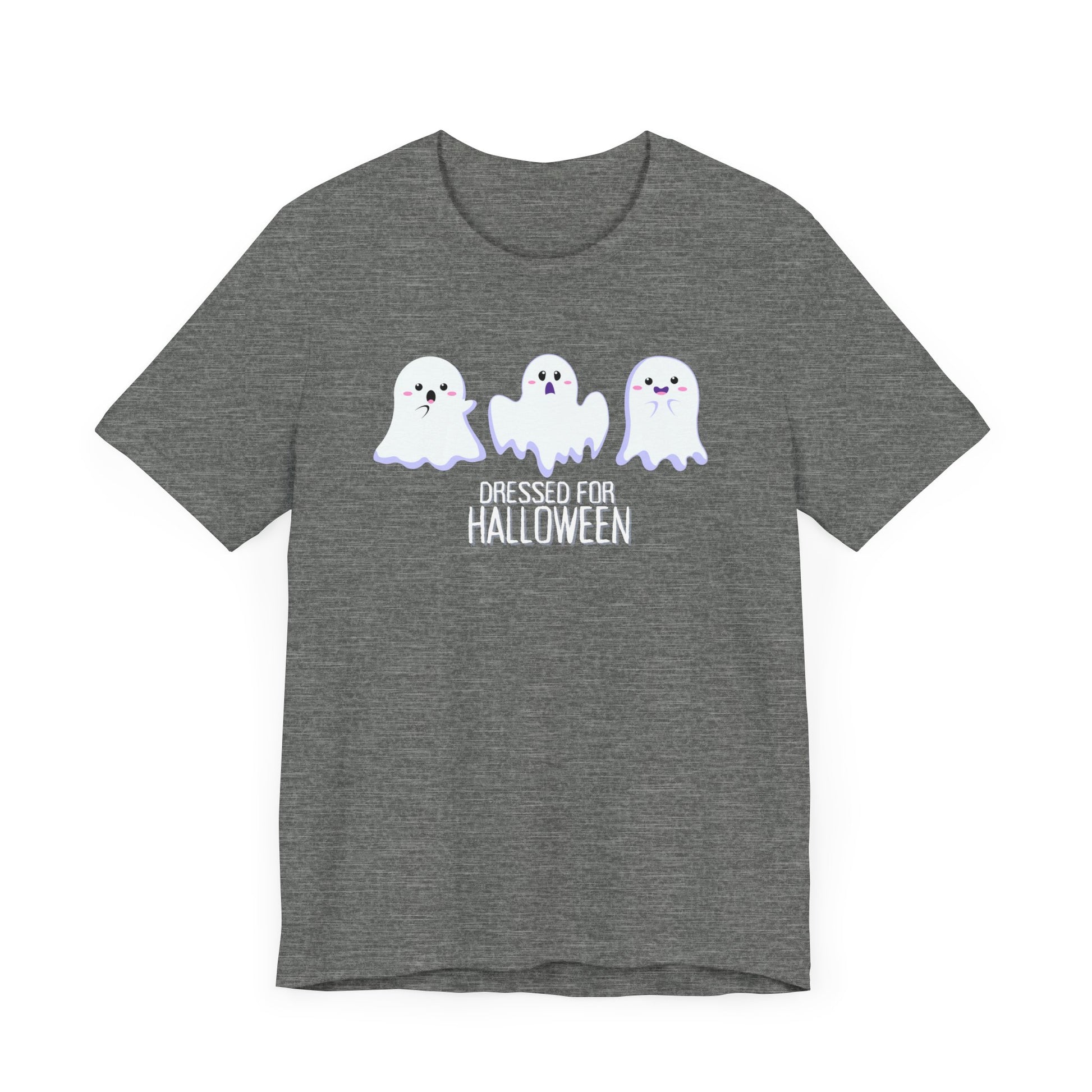 Halloween Cute Ghosts TShirt, Spooky Season Tee, Trick or Treating Shirt, Halloween Party T-Shirt, Funny Ghost Graphic T Shirt T-Shirt Printify   