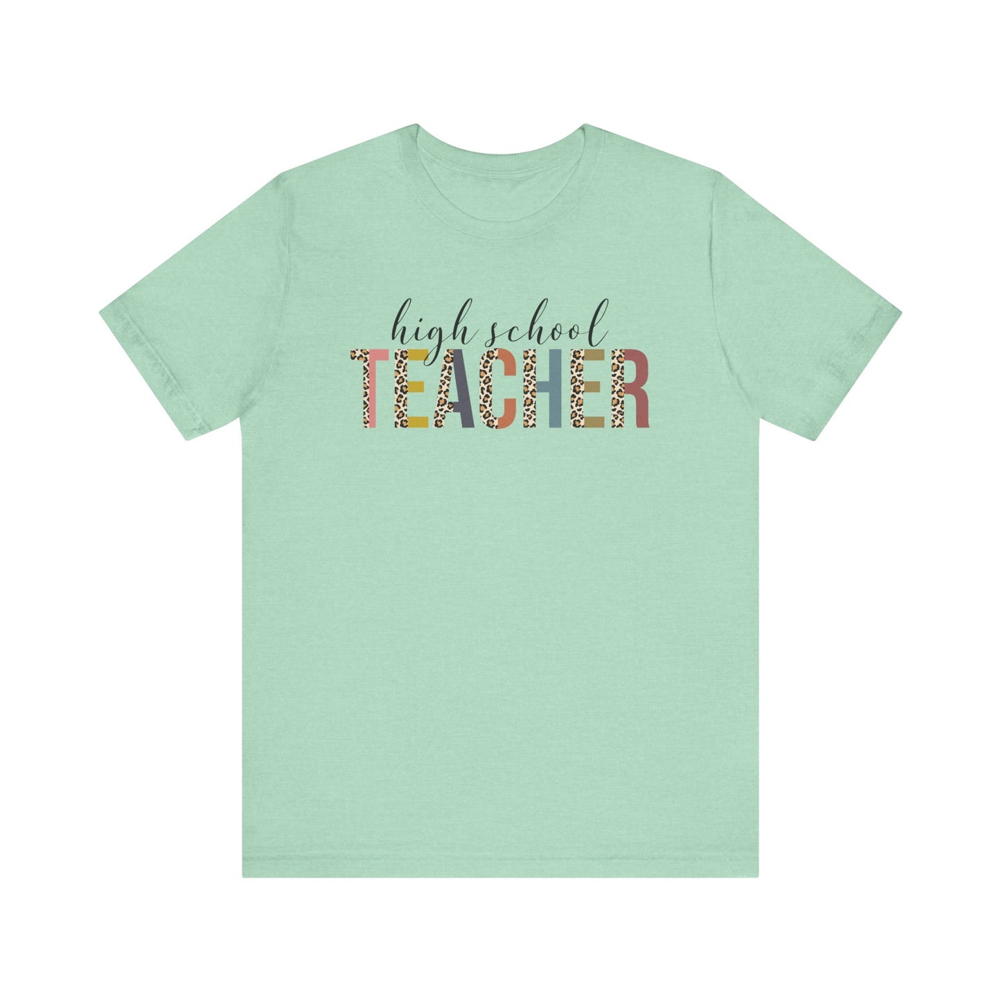 Cute Teacher TShirt Gift, Education Tee, Elementary School Teacher Appreciation, Funny Back To School Shirt, Teacher T-Shirt, Teacher Tee T-Shirt Printify Heather Mint XS 