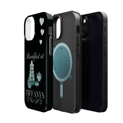 Breakfast at Tiffany's MagSafe Phone Case For Iphone Breakfast at Tiffanys Tough Phone Case Gift for Mom Audrey Hepburn Glamour I phone Case Phone Case Printify   