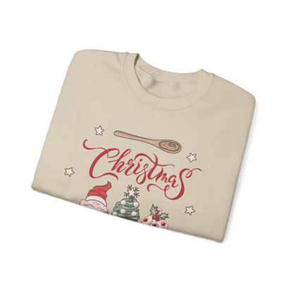 Christmas Baking Crew Sweatshirt, Family Christmas Baking Team Matching Sweater, Christmas Baking Christmas Shirts, Christmas Cookie Crew Sweatshirt Printify   