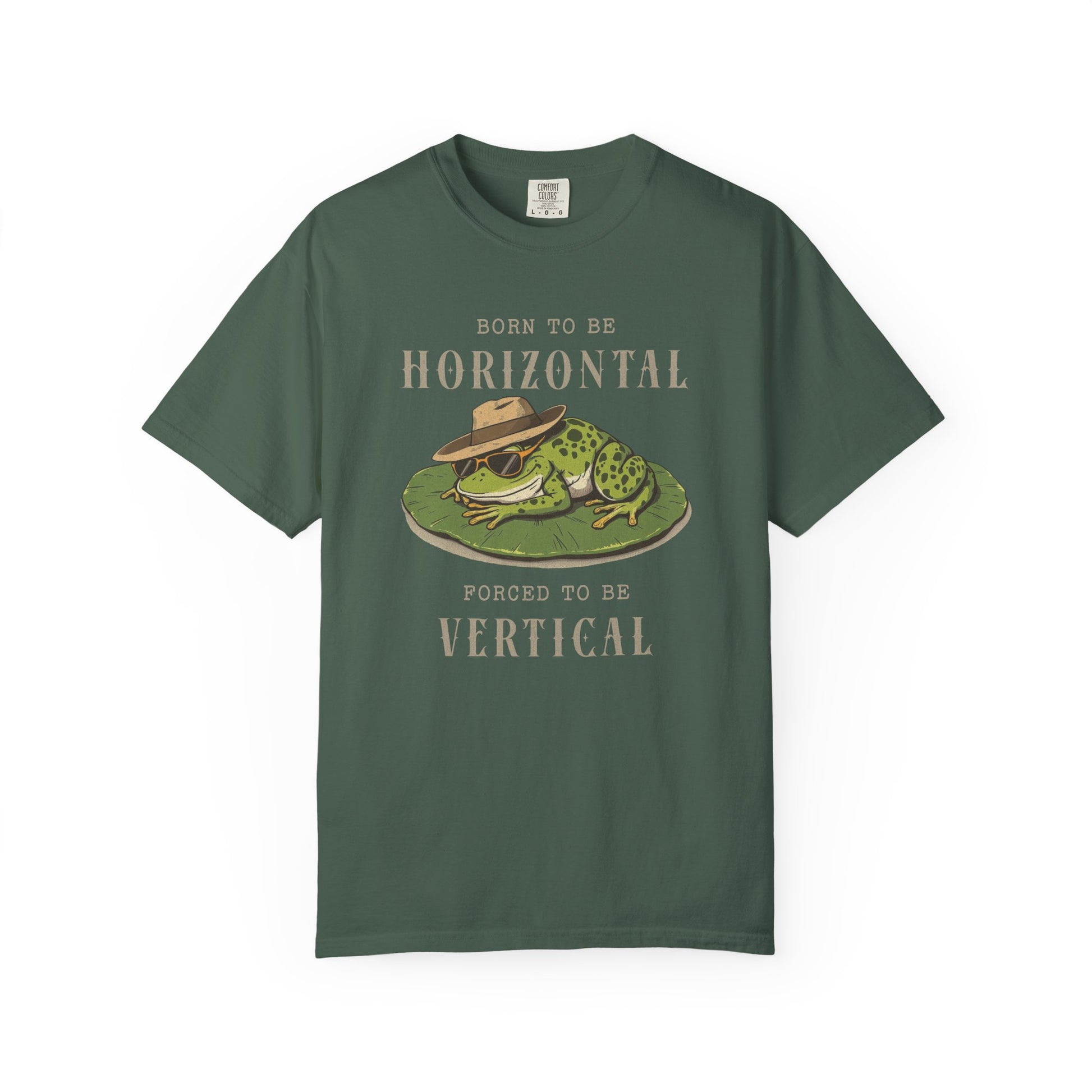 Funny Frog T-Shirt Retro Vibes Cute Froggy Meme Shirt Vintage Frog And Toad Aesthetic Frog Lover Gift For Her Birthday Viral Trendy Shirt T-Shirt Printify Blue Spruce S