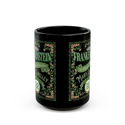 Frankenstein Coffee Mug Mary Shelley Vintage Style Gift For Bookclub Gothic Dark Academia Gift Classic Horror Movie Halloween Party Gift