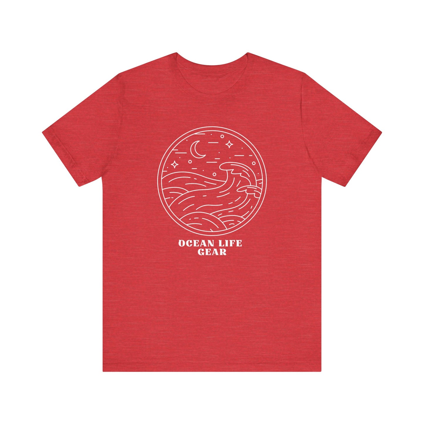 Scuba Diving Gift, Snorkel Tee, Scuba Diving Shirt, Scuba Diver Gift, Ocean Lover TShirt, Gifts For Snorkeler Scuba Divers, Ocean Life Gear T-Shirt Printify Heather Red XS 