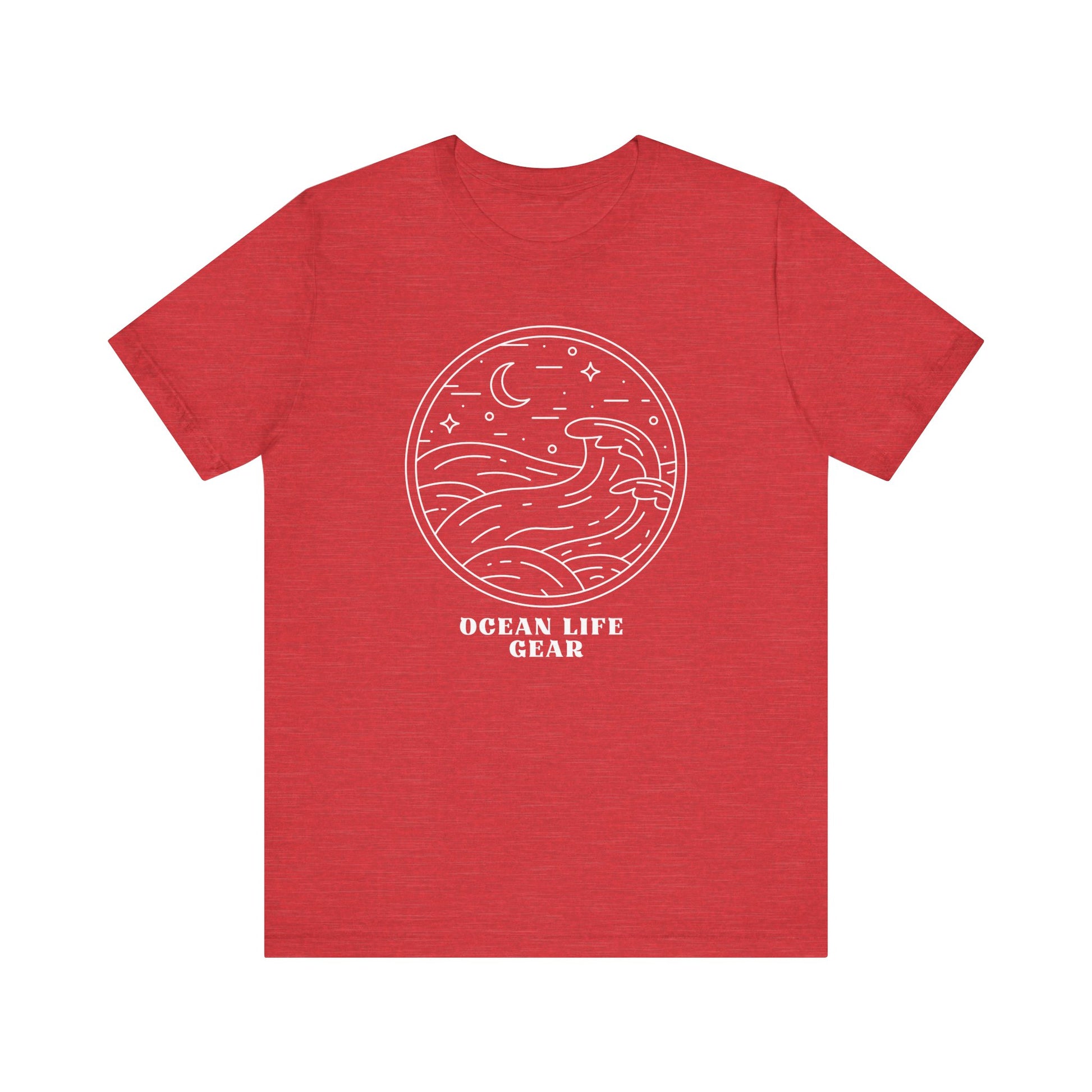 Scuba Diving Gift, Snorkel Tee, Scuba Diving Shirt, Scuba Diver Gift, Ocean Lover TShirt, Gifts For Snorkeler Scuba Divers, Ocean Life Gear T-Shirt Printify Heather Red XS 