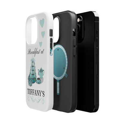 Breakfast at Tiffany's MagSafe Phone Case For Iphone Breakfast at Tiffanys Tough Phone Case Gift for Mom Audrey Hepburn Glamour I phone Case Phone Case Printify   