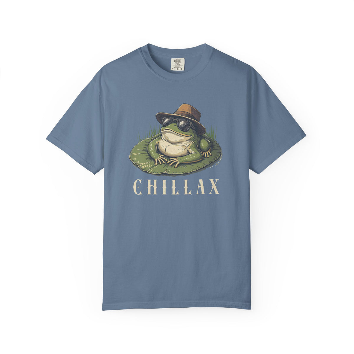 Funny Frog T-Shirt Retro Vibes Froggy Meme Shirt Vintage Frog And Toad Aesthetic Frog Lover Gift For Her Birthday Viral Trendy Shirt T-Shirt Printify Blue Jean S