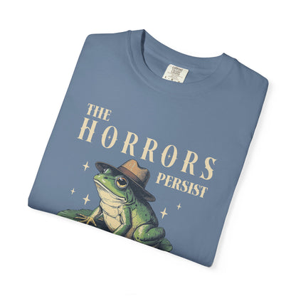 Funny Frog T-Shirt Retro Positive Vibe Froggy Meme Shirt Vintage Frog And Toad Aesthetic Frog Lover Gift For Her Birthday Viral Trendy Shirt