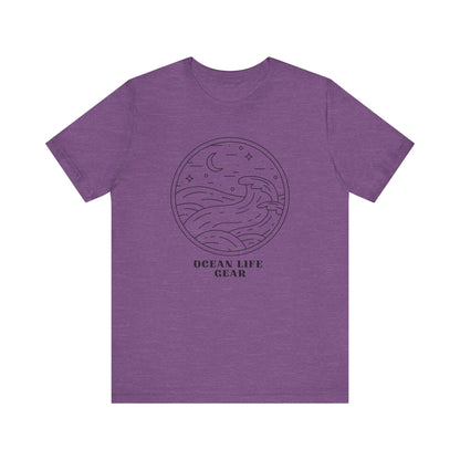 Scuba Diving Gift, Snorkel Tee, Scuba Diving Shirt, Scuba Diver Gift, Ocean Lover TShirt, Gifts For Snorkeler Scuba Divers, Ocean Life Gear T-Shirt Printify Heather Team Purple XS 