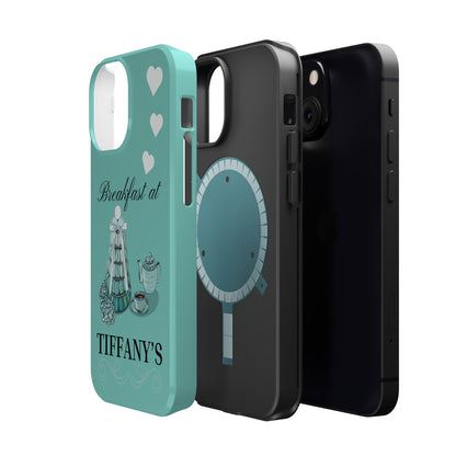 Breakfast at Tiffany's MagSafe Phone Case For Iphone Breakfast at Tiffanys Tough Phone Case Gift for Mom Audrey Hepburn Glamour I phone Case Phone Case Printify   