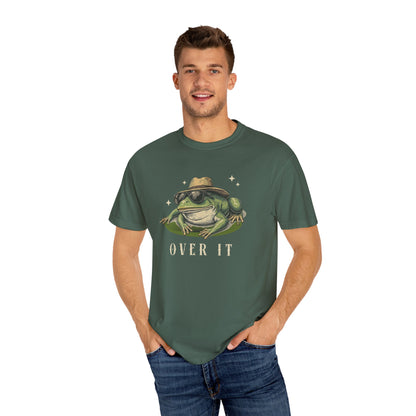 Funny Frog T-Shirt Retro Vibes Froggy Meme Shirt Vintage Frog And Toad Aesthetic Frog Lover Gift For Her Birthday Viral Trendy Shirt T-Shirt Printify Blue Spruce S