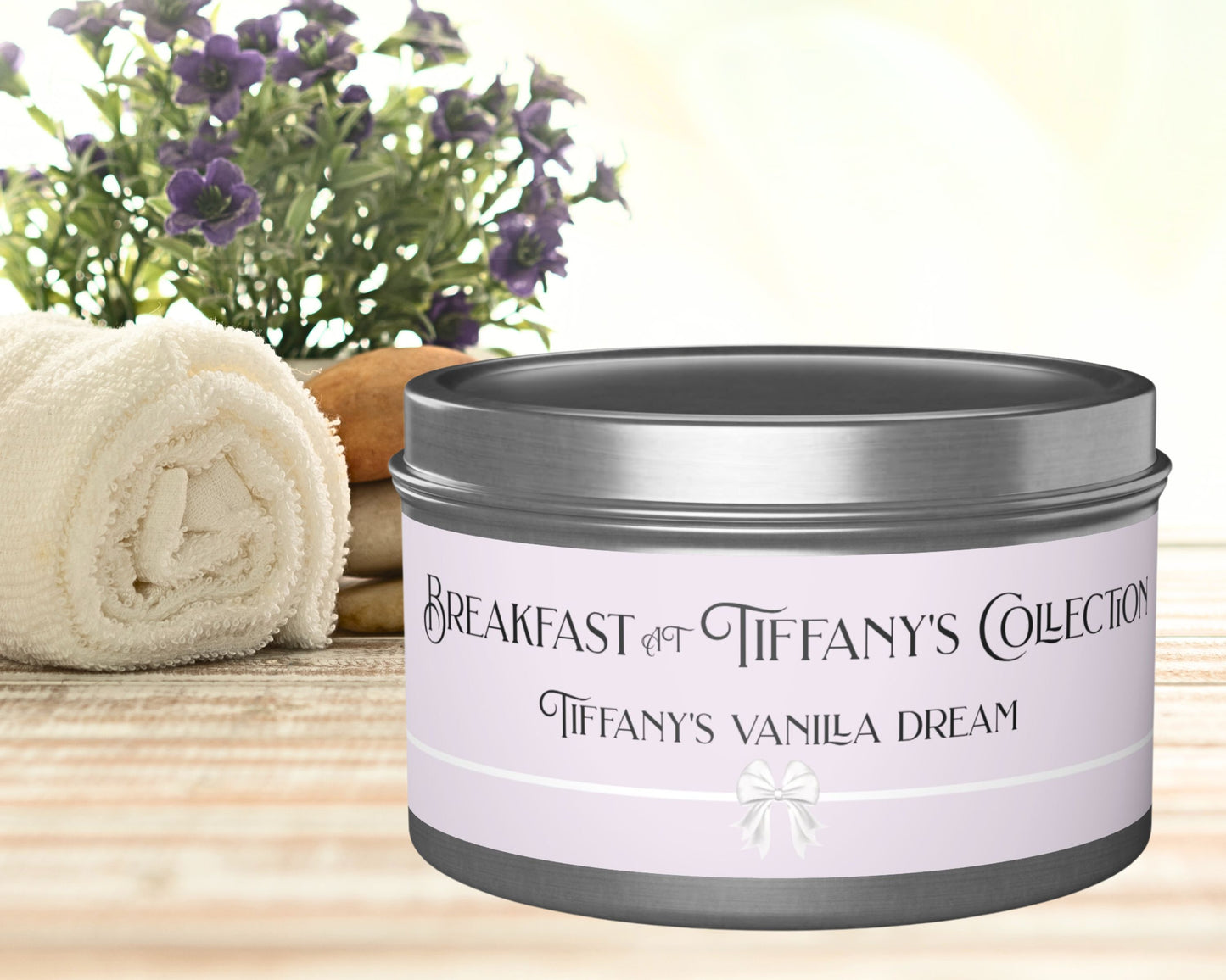 Breakfast At Tiffany's Candles Personalized Gift For Bridal Shower Birthday Party Wedding Soy Candle Favors Engagement Shower Hostess Gift Home Decor Printify   