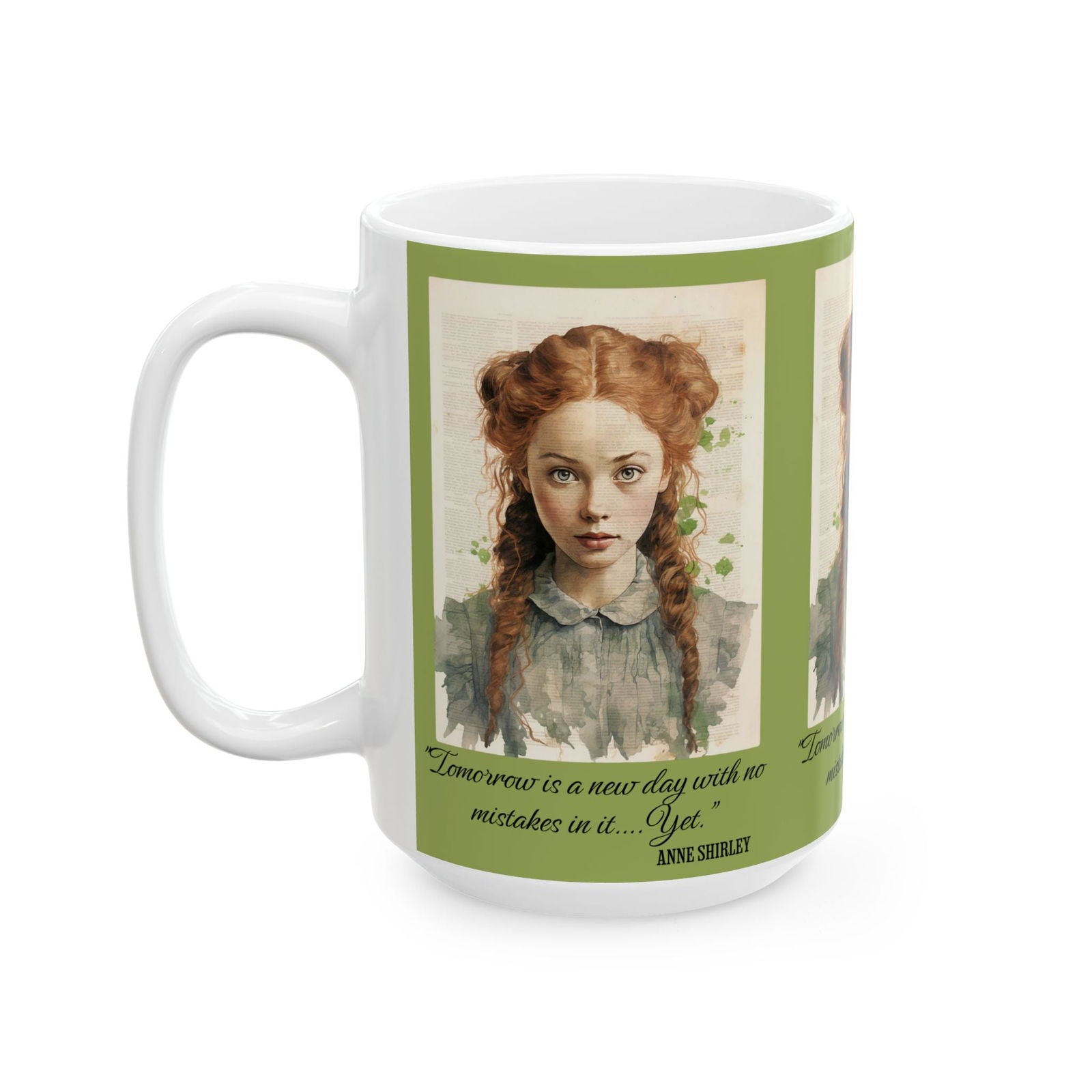 Anne Of Green Gables Mug, Lucy Maud Montgomery, Cottagecore, Tea, Coffee, Reader Literary Bookclub Book Lover Gift, Anne With An E, Avonlea Mug Printify   