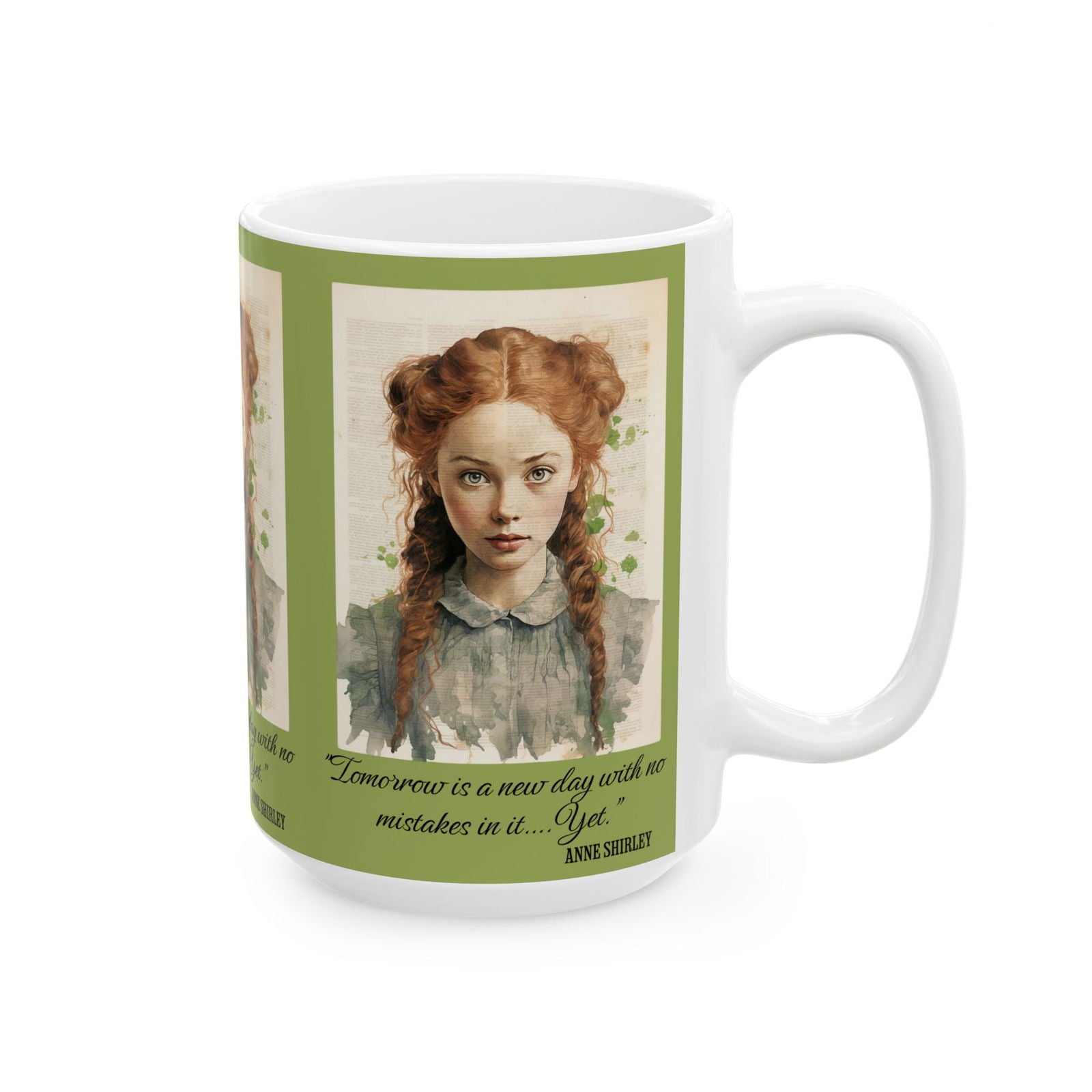 Anne Of Green Gables Mug, Lucy Maud Montgomery, Cottagecore, Tea, Coffee, Reader Literary Bookclub Book Lover Gift, Anne With An E, Avonlea Mug Printify   